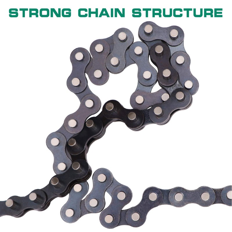 Taxutor 12 inch Heavy-Duty Adjustable Ratcheting Chain Wrench Adjustable Oil Filter Pipe Wrench Chain Style Multi-Purpose Remover Tool - Image 4